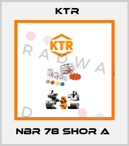 NBR 78 SHOR A  KTR