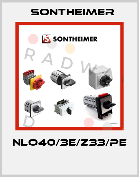 NLO40/3E/Z33/PE  Sontheimer