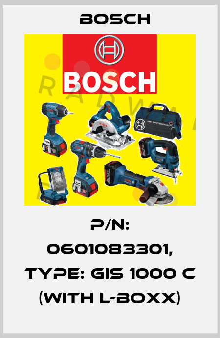 P/N: 0601083301, Type: GIS 1000 C (with L-BOXX) Bosch
