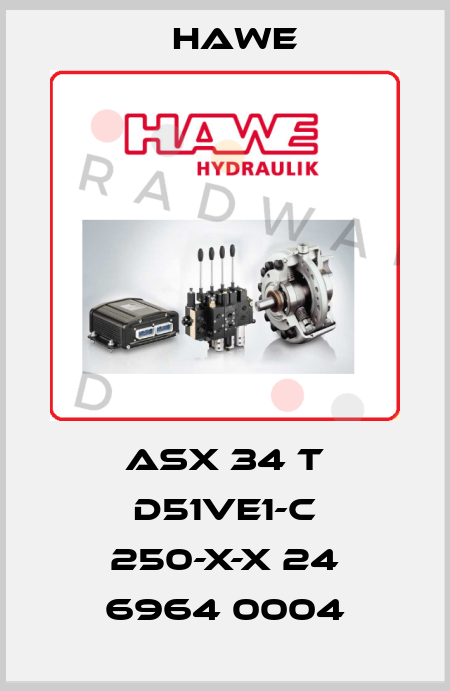 ASX 34 T D51VE1-C 250-X-X 24 6964 0004 Hawe