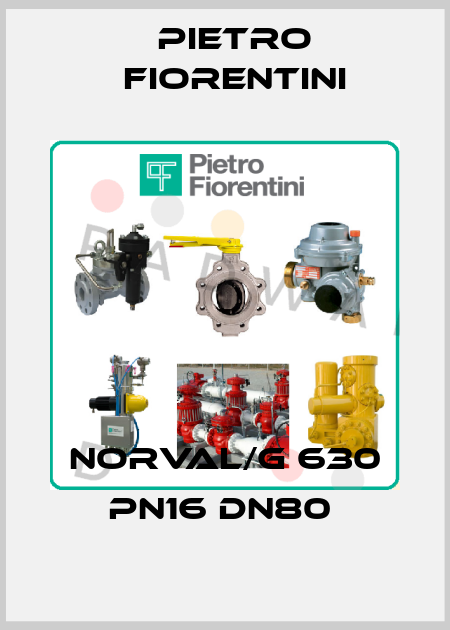 NORVAL/G 630 PN16 DN80  Pietro Fiorentini