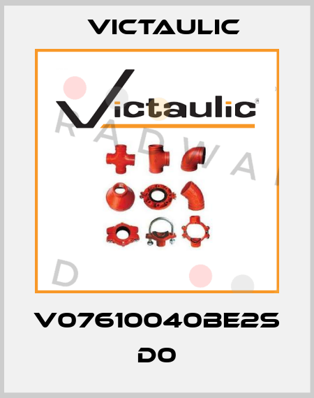 V07610040BE2S D0 Victaulic