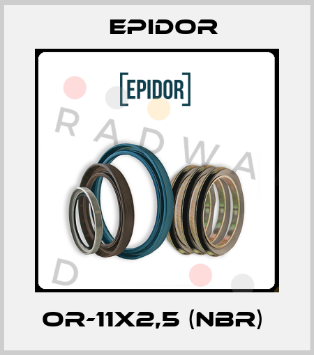 OR-11X2,5 (NBR)  Epidor