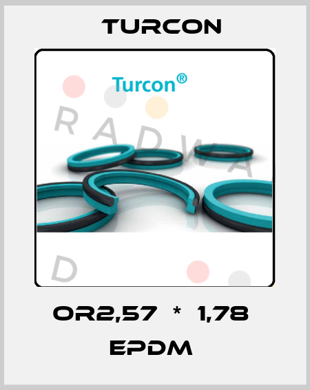 OR2,57  *  1,78  EPDM  Turcon