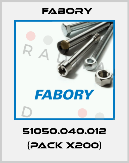 51050.040.012 (pack x200) Fabory