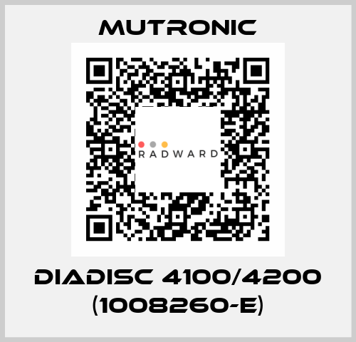 DIADISC 4100/4200 (1008260-E) Mutronic