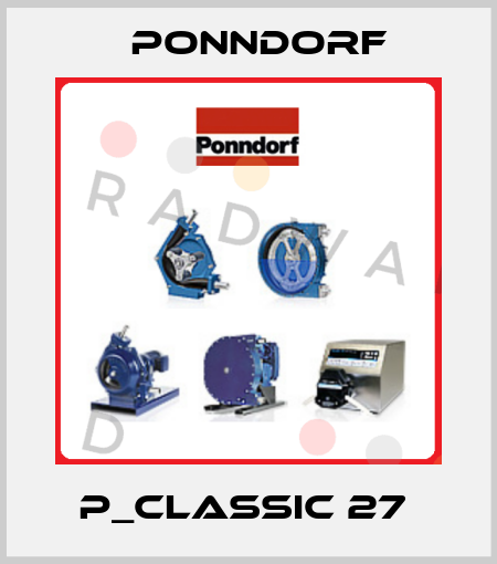 P_CLASSIC 27  Ponndorf