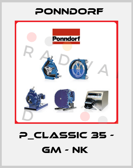 P_CLASSIC 35 - GM - NK  Ponndorf