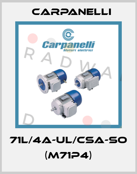 71L/4A-UL/CSA-SO (M71p4) Carpanelli