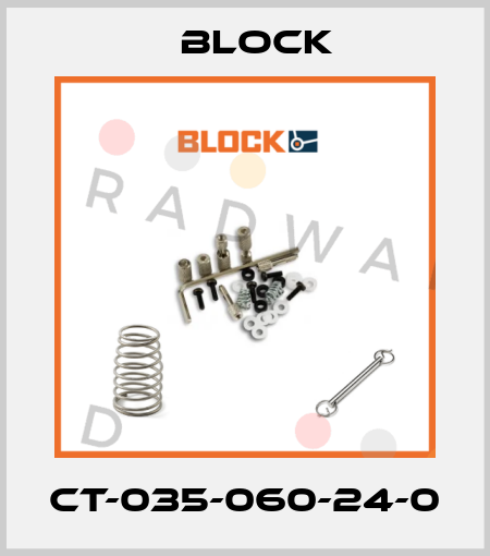 CT-035-060-24-0 Block