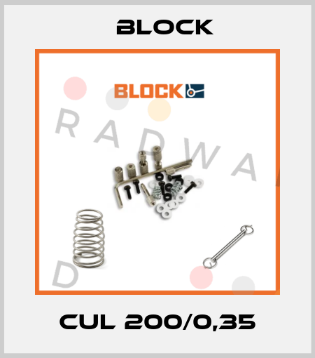 CUL 200/0,35 Block