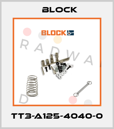 TT3-A125-4040-0 Block