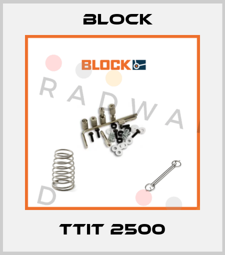 TTIT 2500 Block