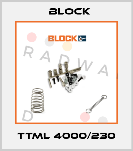 TTML 4000/230 Block