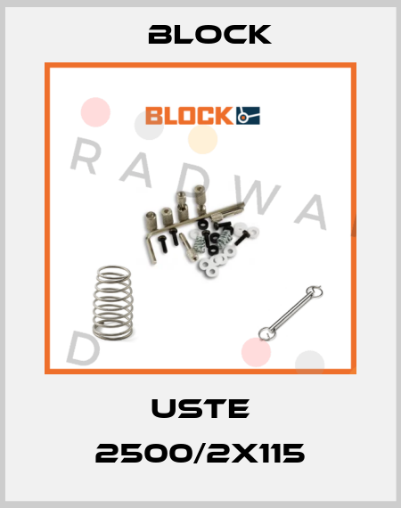 USTE 2500/2x115 Block