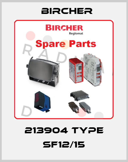 213904 Type SF12/15 Bircher