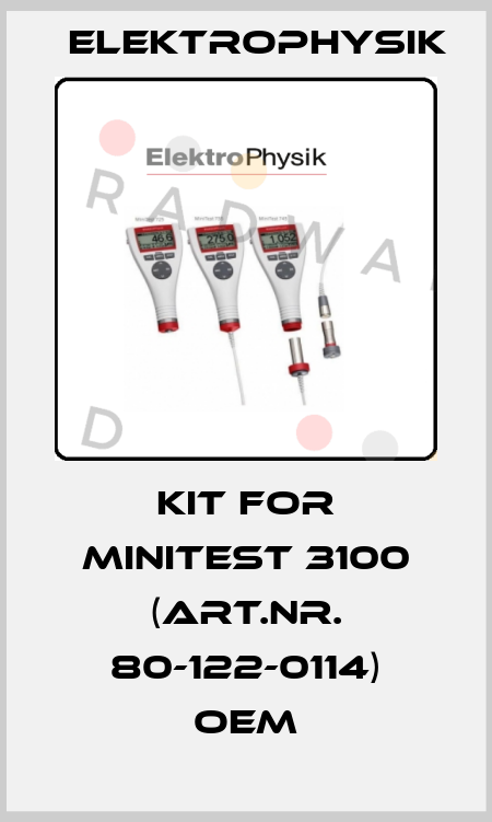 Kit for MiniTest 3100 (Art.Nr. 80-122-0114) oem ElektroPhysik