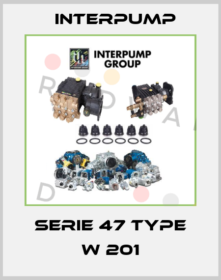 Serie 47 Type W 201 Interpump