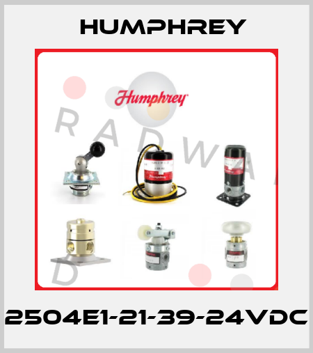 2504E1-21-39-24VDC Humphrey