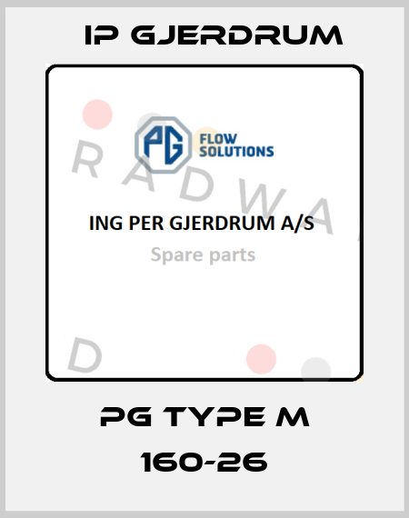PG type M 160-26 IP GJERDRUM