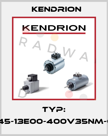 Typ: 73245-13E00-400V35Nm-CH01 Kendrion