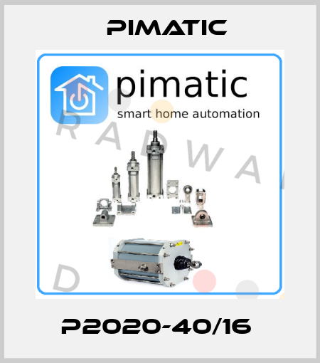 P2020-40/16  Pimatic