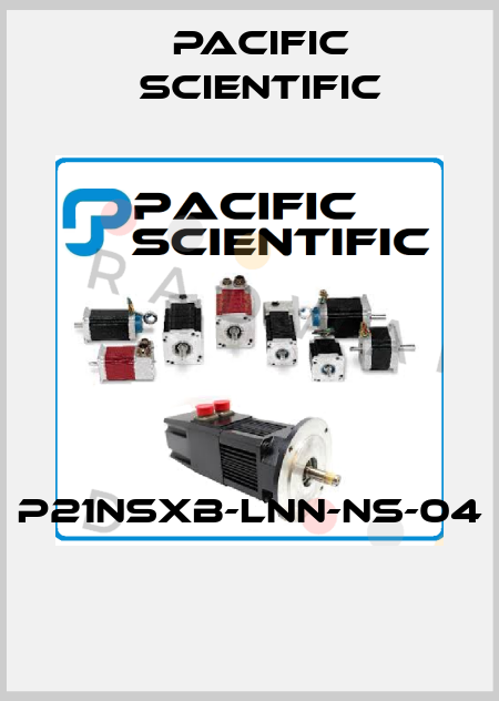 P21NSXB-LNN-NS-04  Pacific Scientific