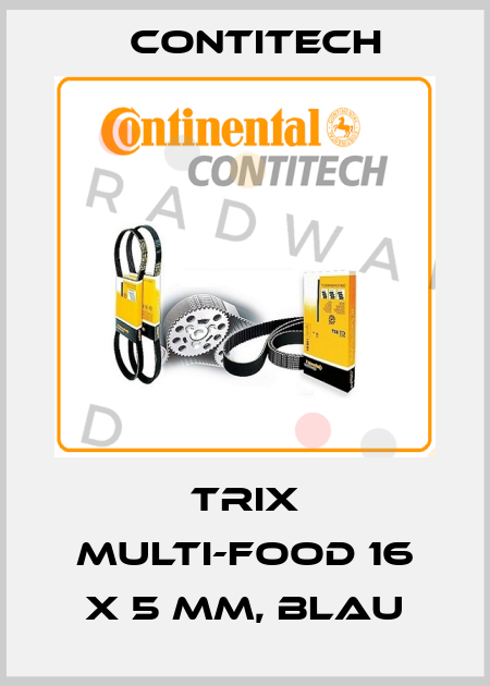 TRIX Multi-Food 16 x 5 mm, blau Contitech