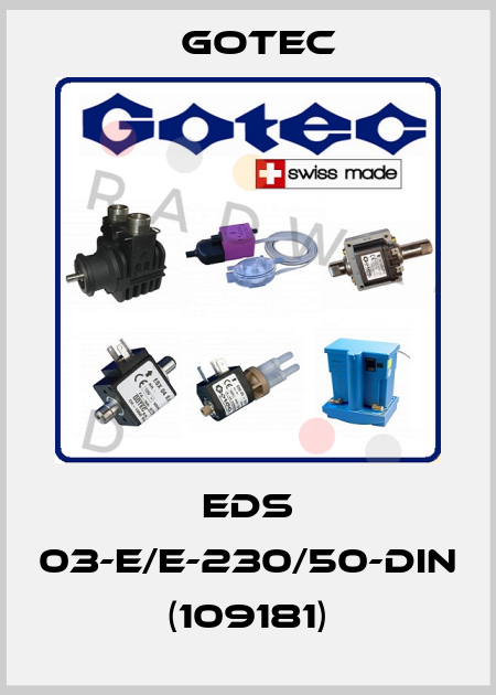 EDS 03-E/E-230/50-DIN  (109181) Gotec