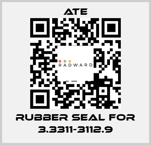 rubber seal for 3.3311-3112.9 Ate