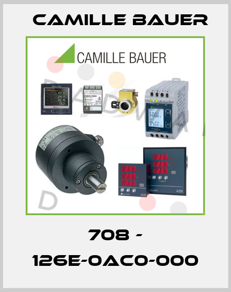 708 - 126E-0AC0-000 Camille Bauer