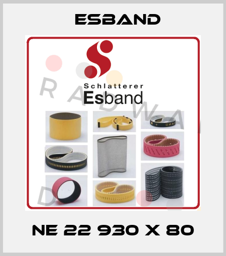 NE 22 930 X 80 Esband