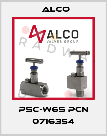 PSC-W6S PCN 0716354 Alco