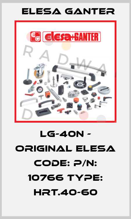 LG-40N - original Elesa code: P/N: 10766 Type: HRT.40-60 Elesa Ganter