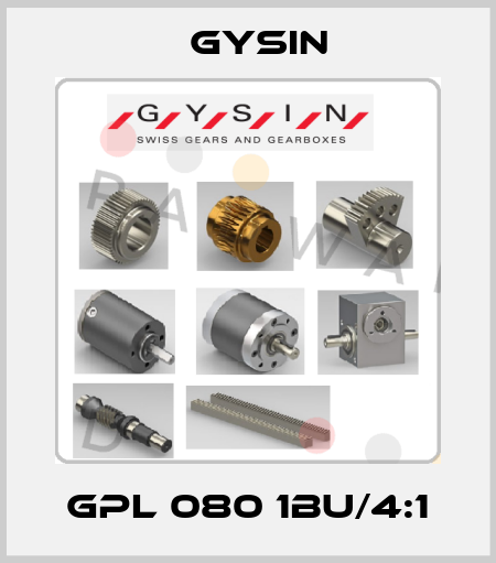 GPL 080 1BU/4:1 Gysin