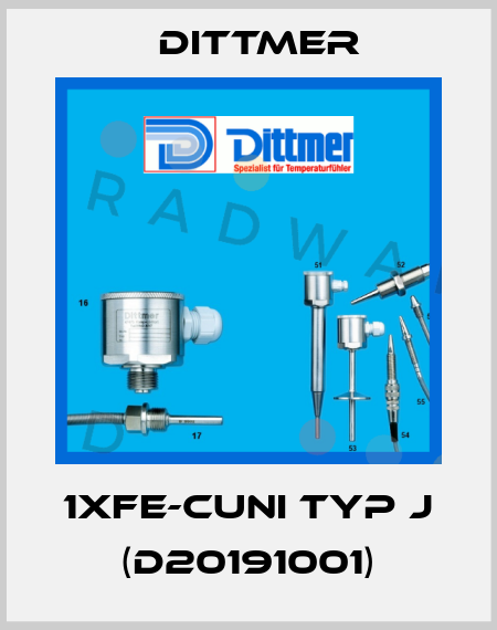 1xFe-CuNi Typ J (D20191001) Dittmer