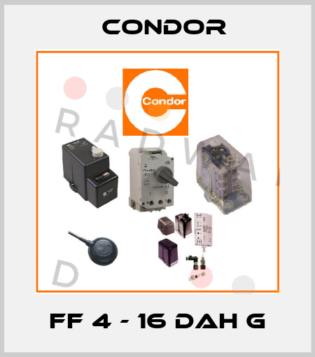 FF 4 - 16 DAH G Condor