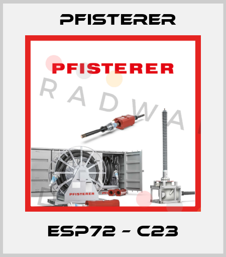 ESP72 – C23 Pfisterer