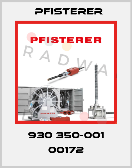 930 350-001 00172 Pfisterer