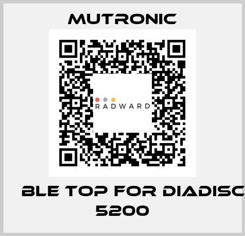 Таble Top For DiaDisc 5200 Mutronic