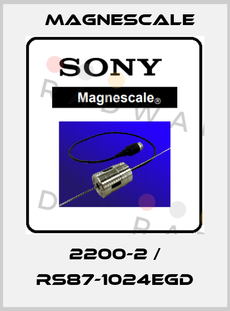2200-2 / RS87-1024EGD Magnescale