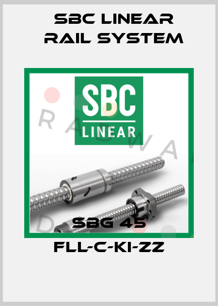 SBG 45 FLL-C-Ki-ZZ SBC Linear Rail System