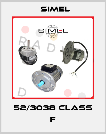 52/3038 Class F Simel