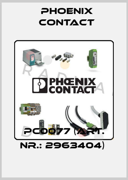 PC0077 (ART. NR.: 2963404)  Phoenix Contact