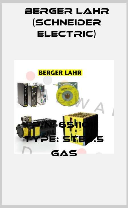 P/N: 651101; Type: STE4.5 Gas Berger Lahr (Schneider Electric)