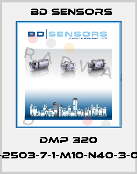 DMP 320 (11C-2503-7-1-M10-N40-3-000) Bd Sensors