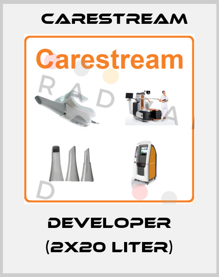 Developer (2x20 liter) Carestream