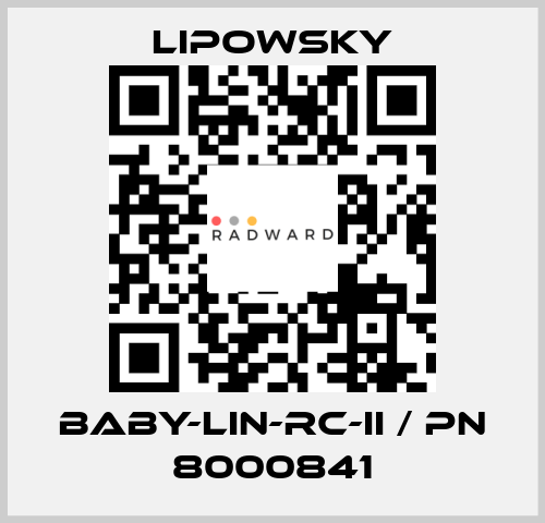 Baby-LIN-RC-II / PN 8000841 Lipowsky