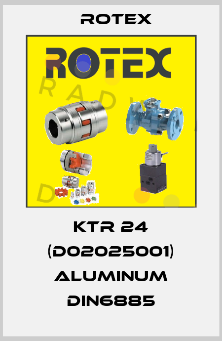 KTR 24 (D02025001) aluminum DIN6885 Rotex