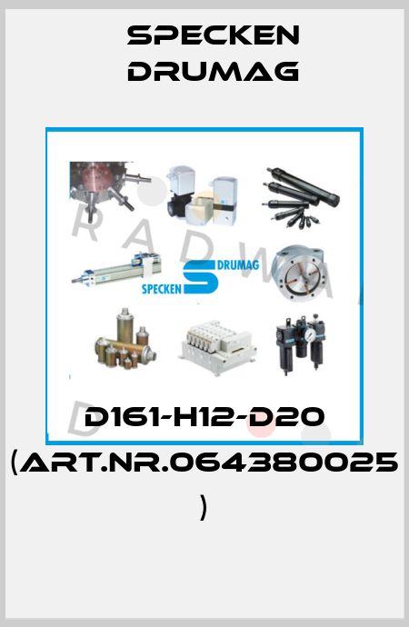 D161-H12-D20 (Art.Nr.064380025 ) Specken Drumag